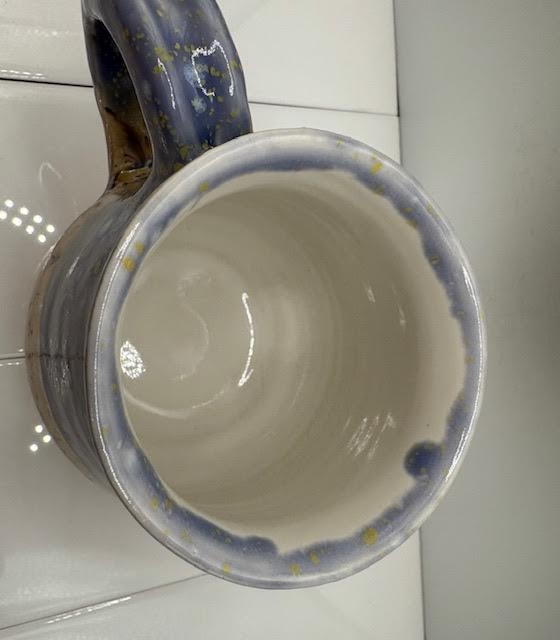 Sandstone/Blue Hydrangea 11oz. Mug