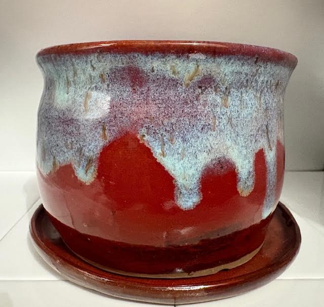 Fire Brick Red Planter