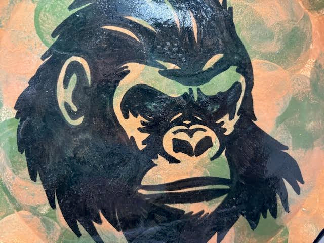 Gorilla Decorative Plate 10"