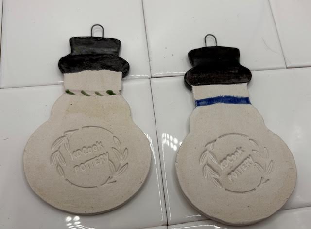 Snowman Ornaments Set #6