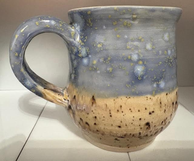 Sandstone/Blue Hydrangea 11oz. Mug