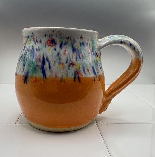 Orange Fruity Freckles Mug