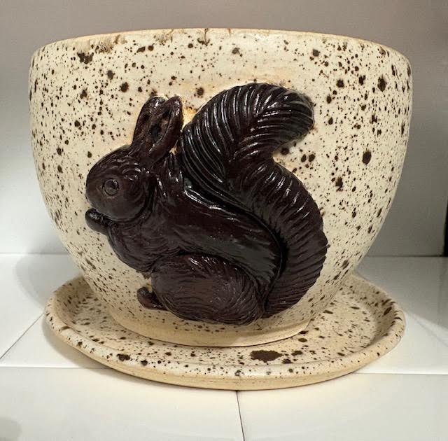 Squirrel Planter