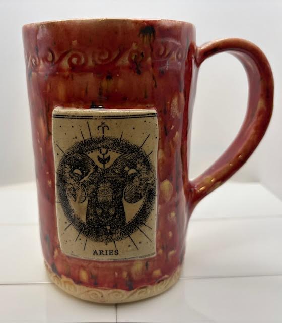 Aries Zodiac Mug 24 oz.