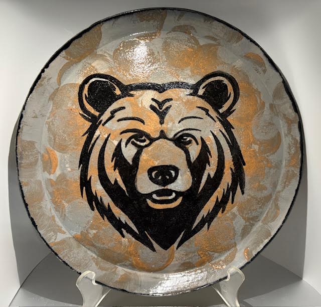 Bear Decorative Plate 10"