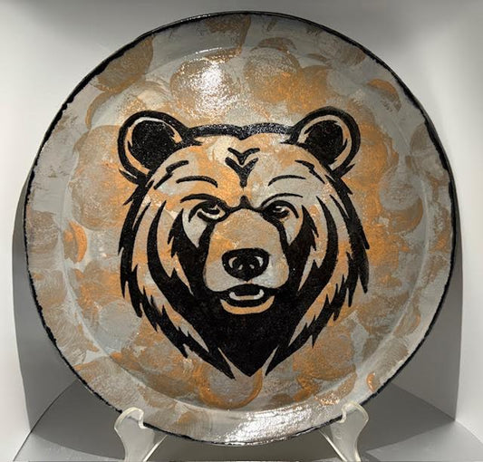 Bear Decorative Plate 10"