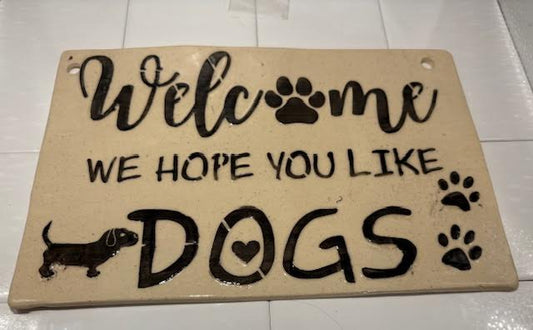Small Dog Sign #1