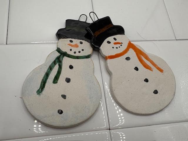 Snowman Ornament set #1