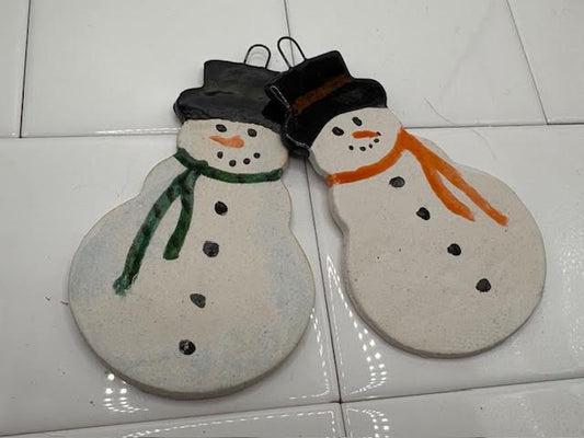 Snowman Ornament set #1