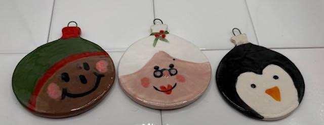 Holiday Tree Ornaments Set #10