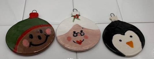 Holiday Tree Ornaments Set #10