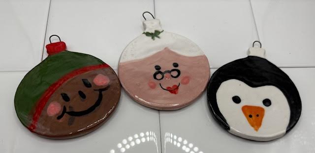 Holiday Tree Ornaments Set #12