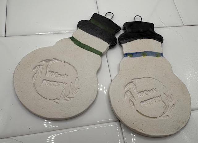 Snowman Ornament Set #2