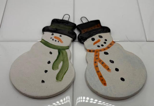 Snowman Ornaments Set #3