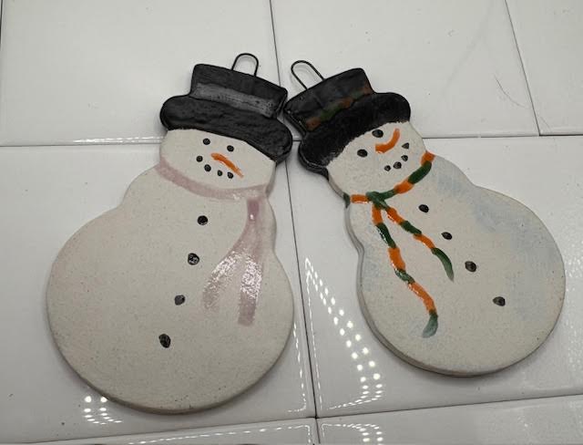 Snowman Ornaments Set #5