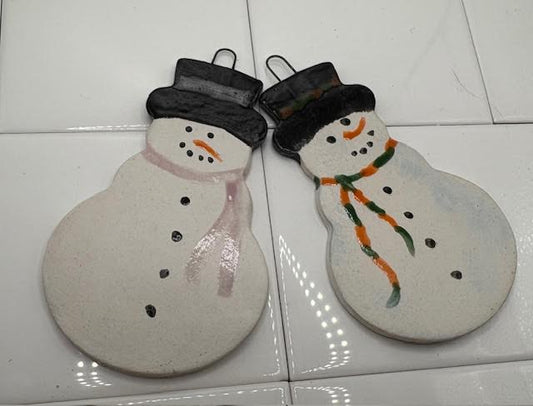 Snowman Ornaments Set #5