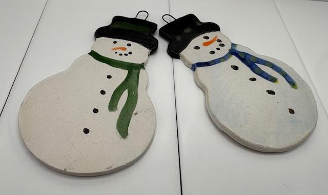 Snowman Ornament Set #2